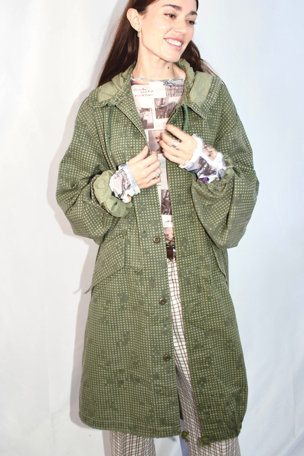 [US Army] Night Camo Parka(Large)