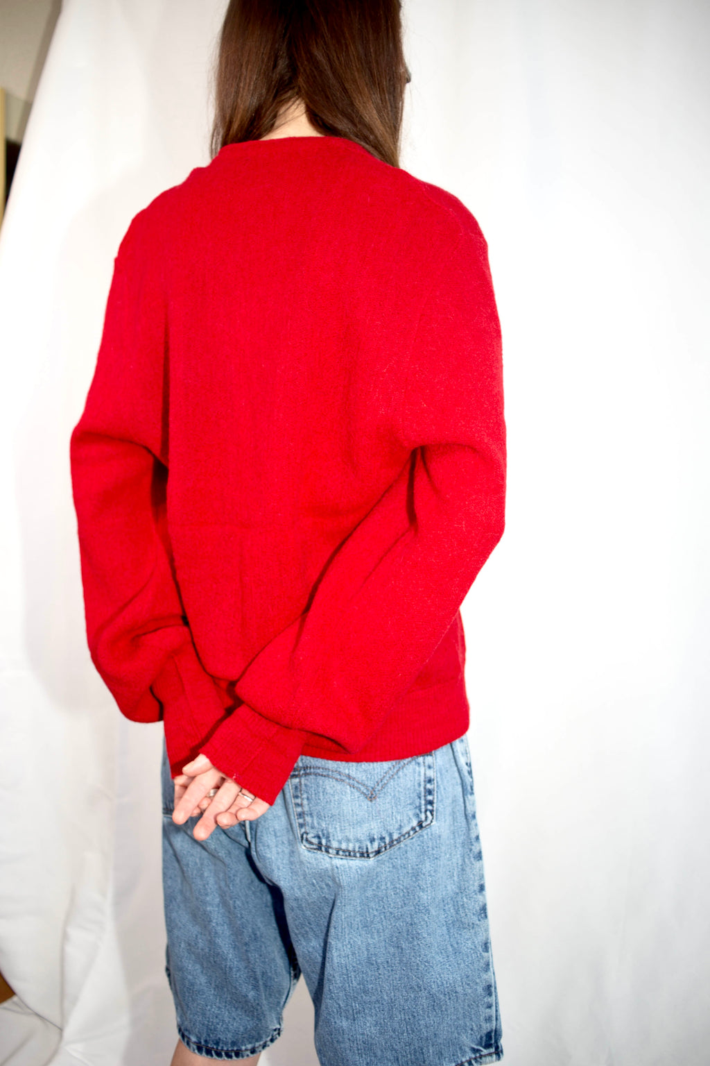 [ROBERT BRUCE] 60s Cardigan - Red