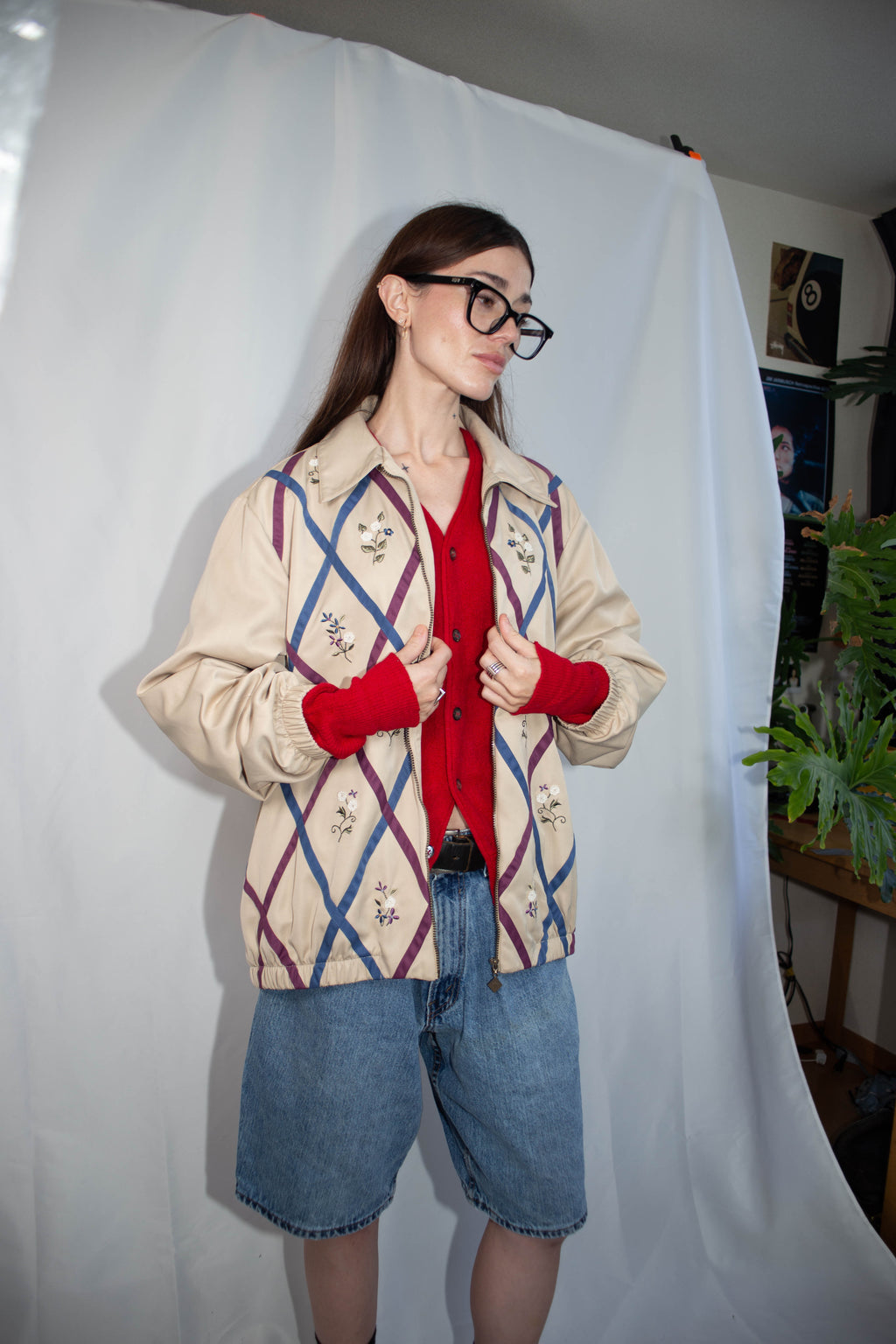 [ROBERT BRUCE] 60s Cardigan - Red