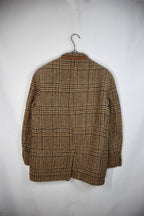 [Harris Tweed] Checkered Tweed Jacket
