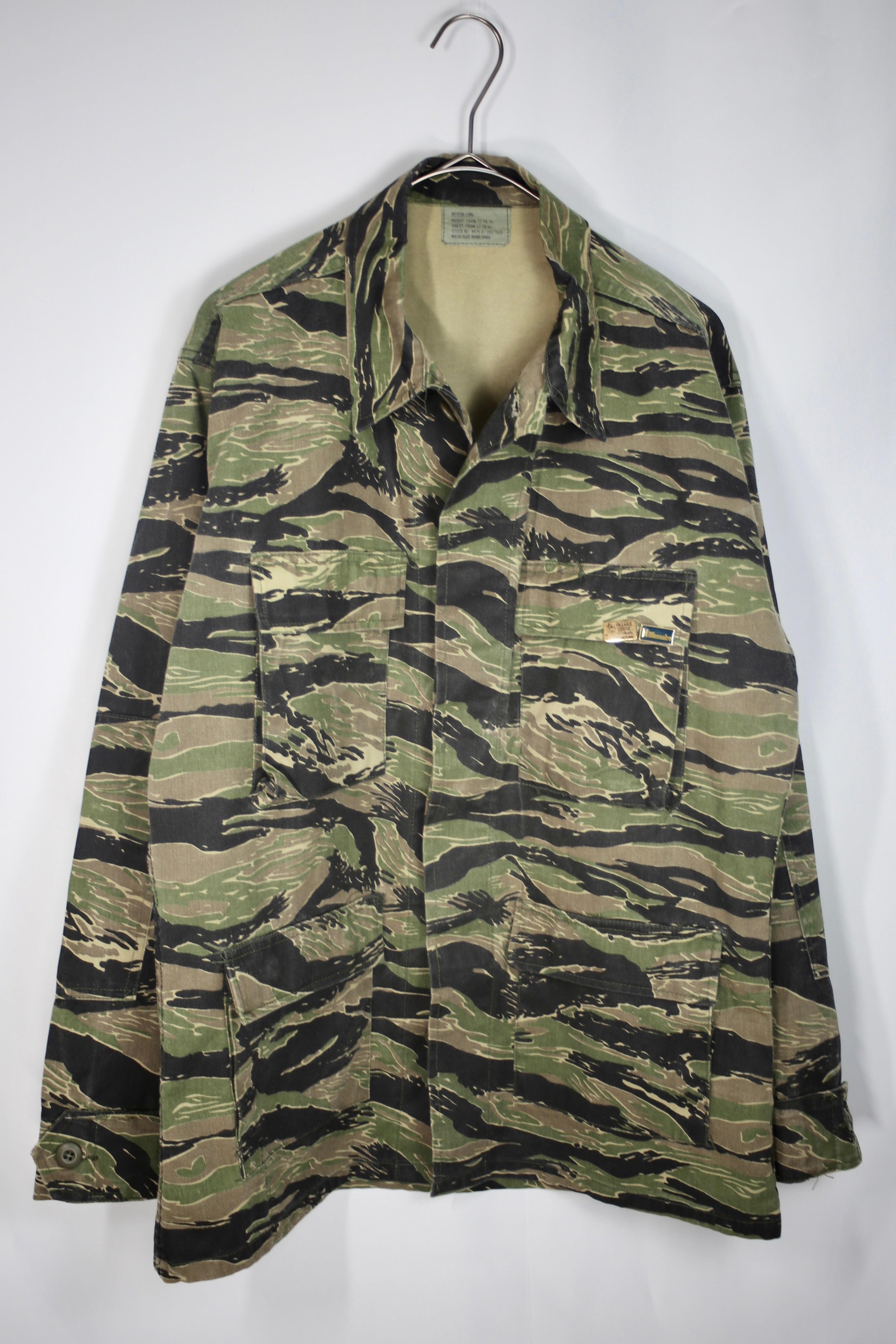 [TRUE SPECK]Tiger Camo BDU Jacket