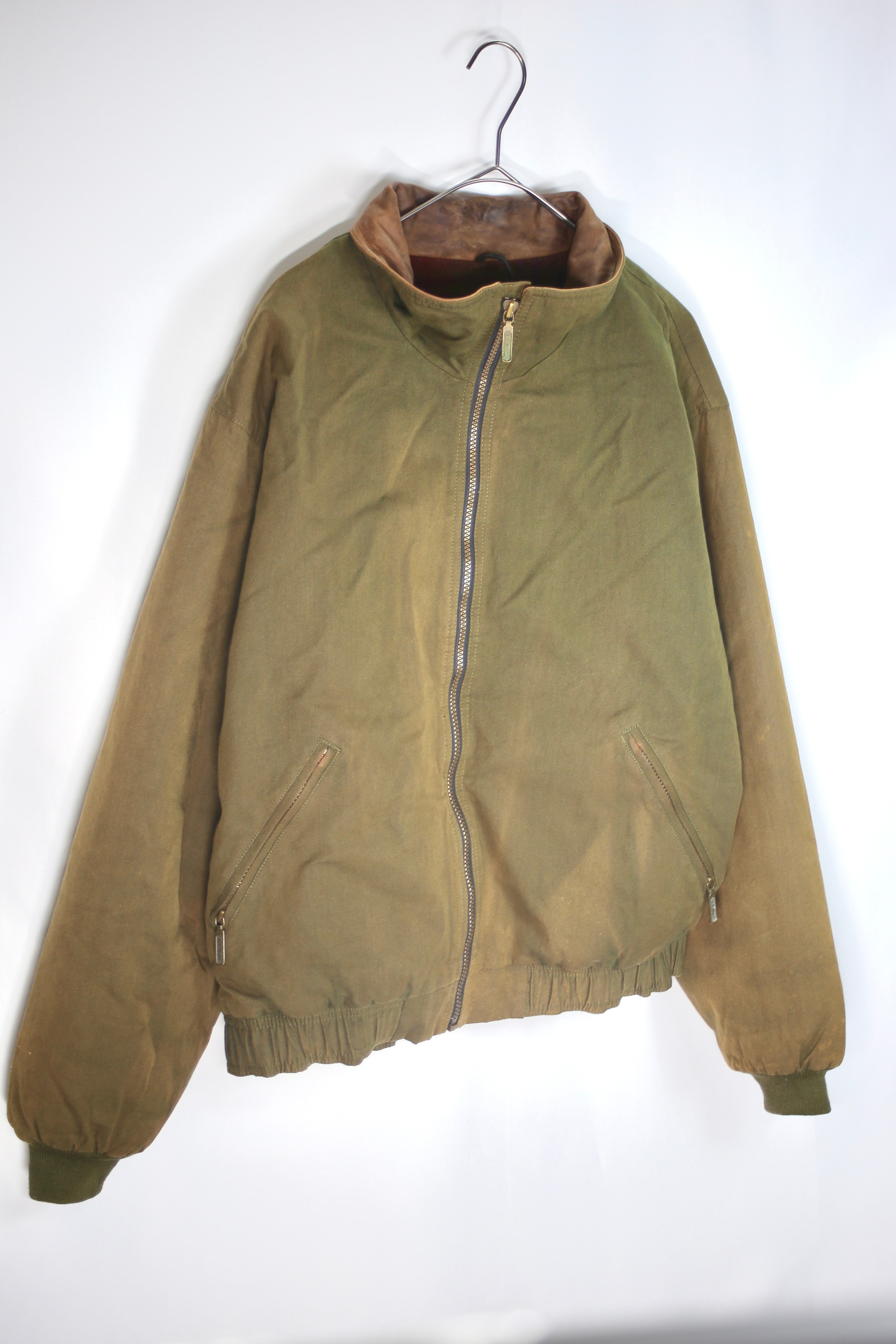 [L.L.Bean]] Leather Collar Jacket