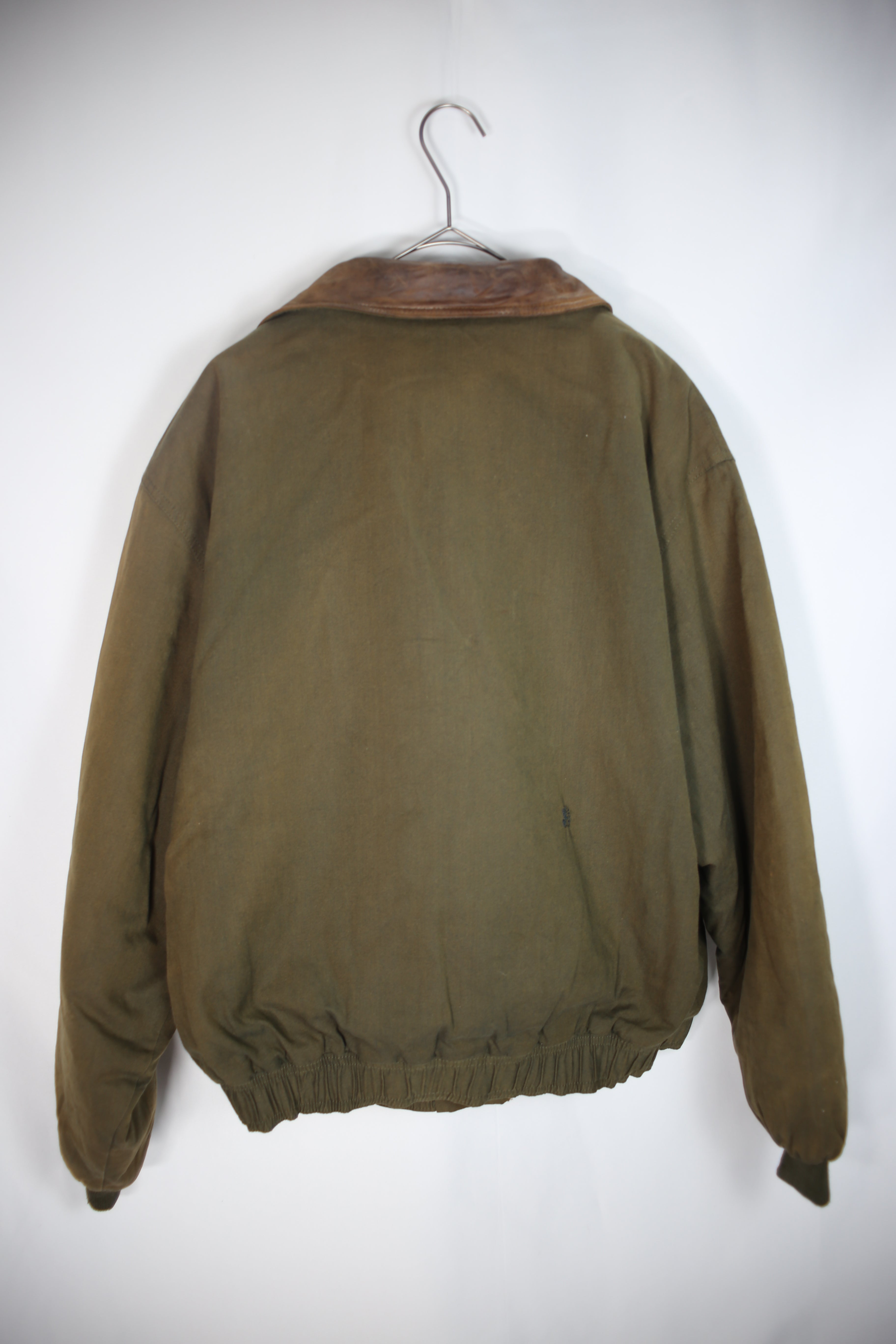 [L.L.Bean]] Leather Collar Jacket