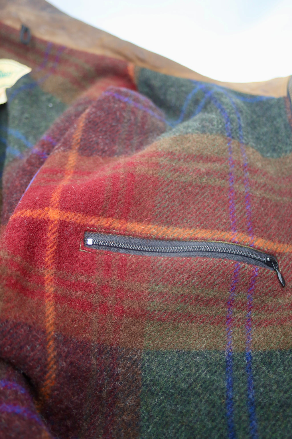 [L.L.Bean]] Leather Collar Jacket