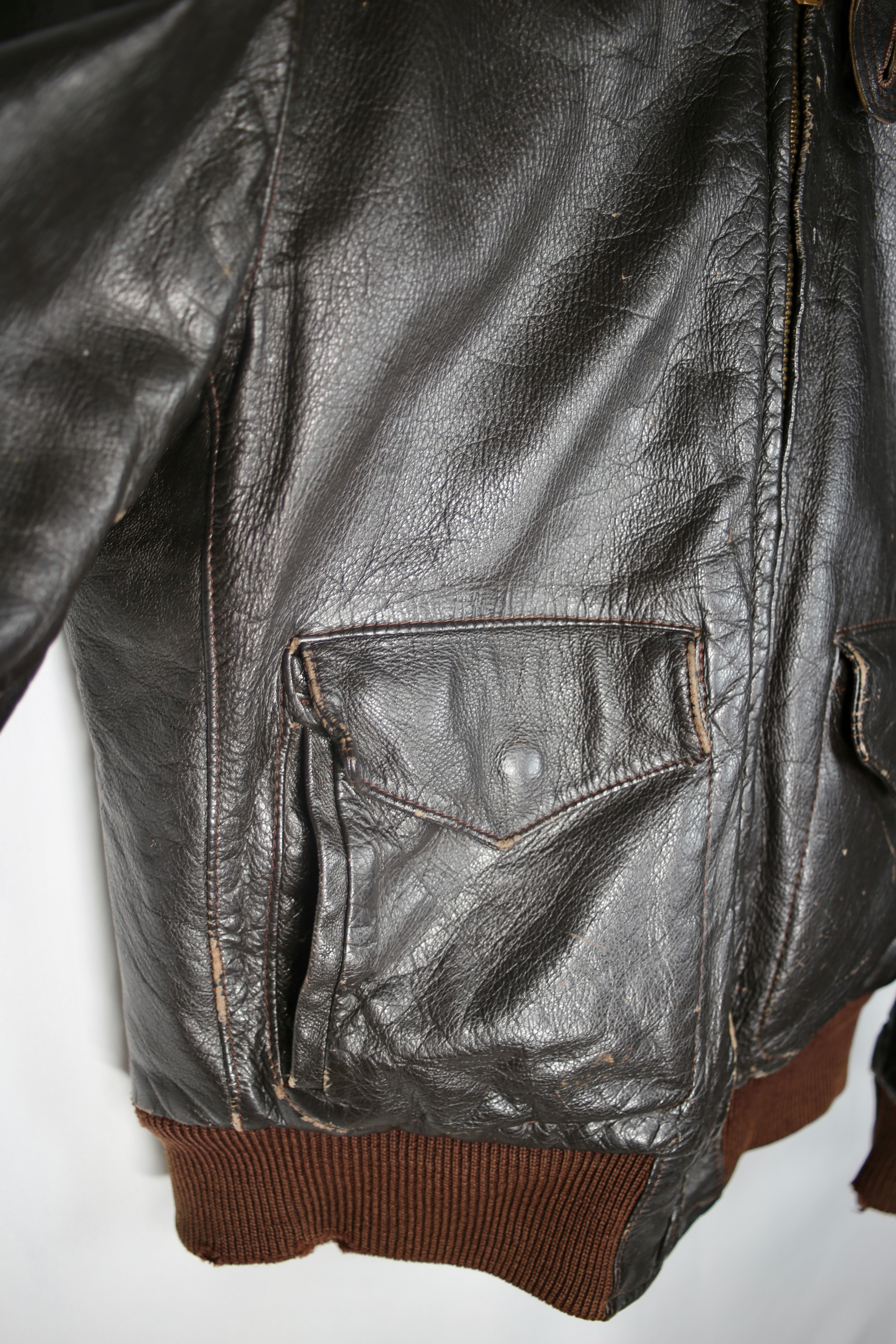 [L.L.Bean] Leather Jacket 60s
