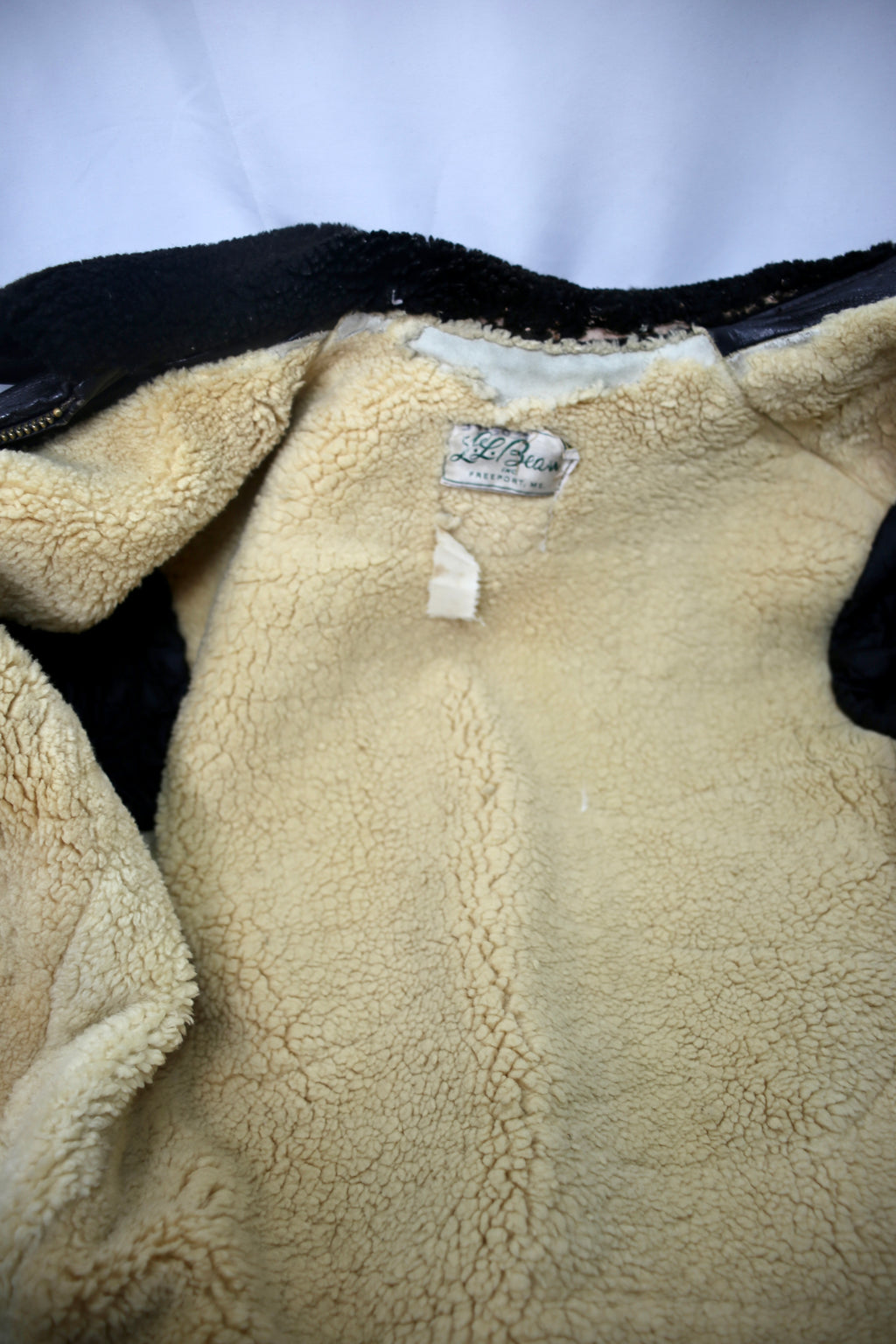 [L.L.Bean] Leather Jacket 60s