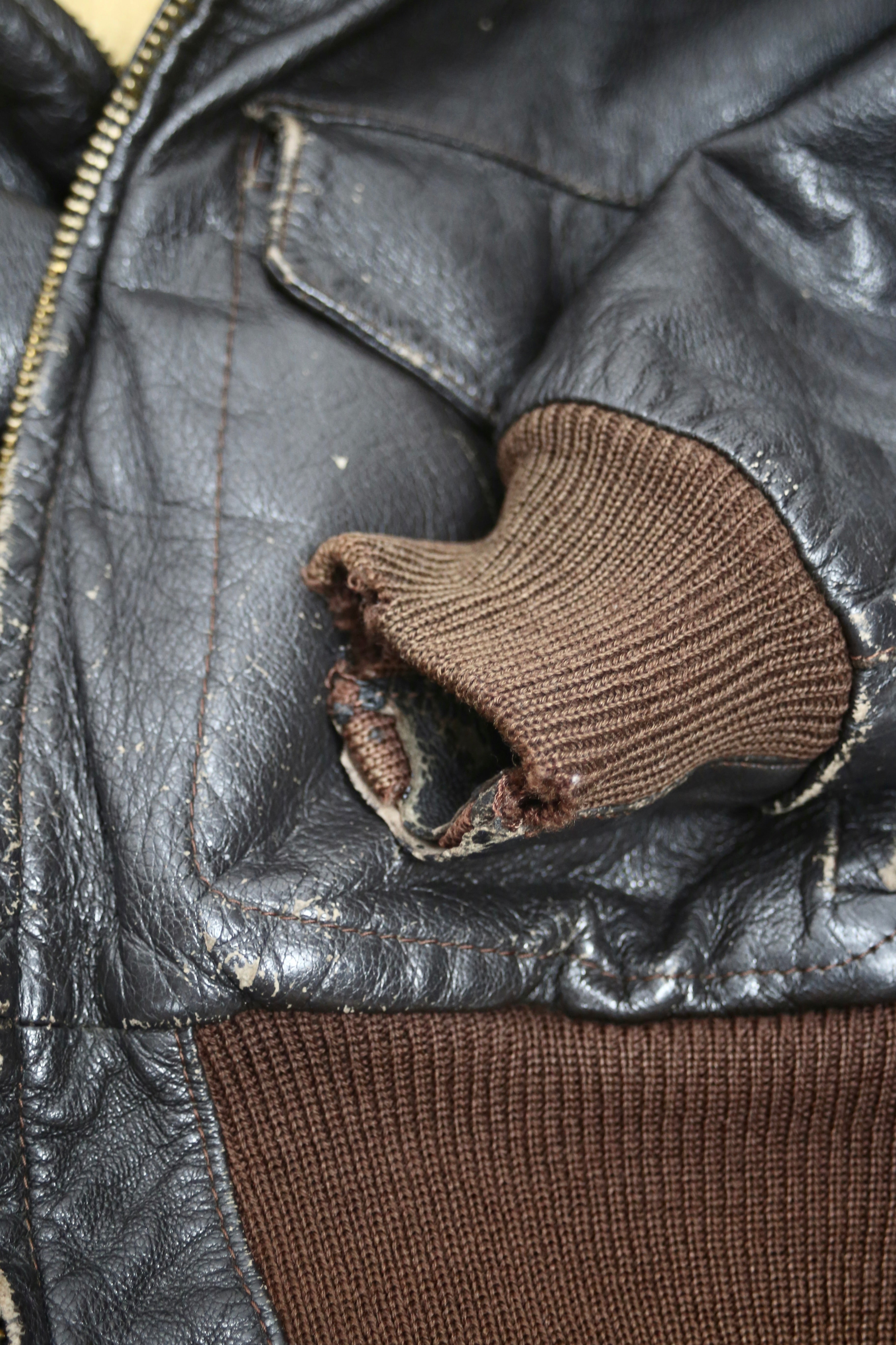 [L.L.Bean] Leather Jacket 60s