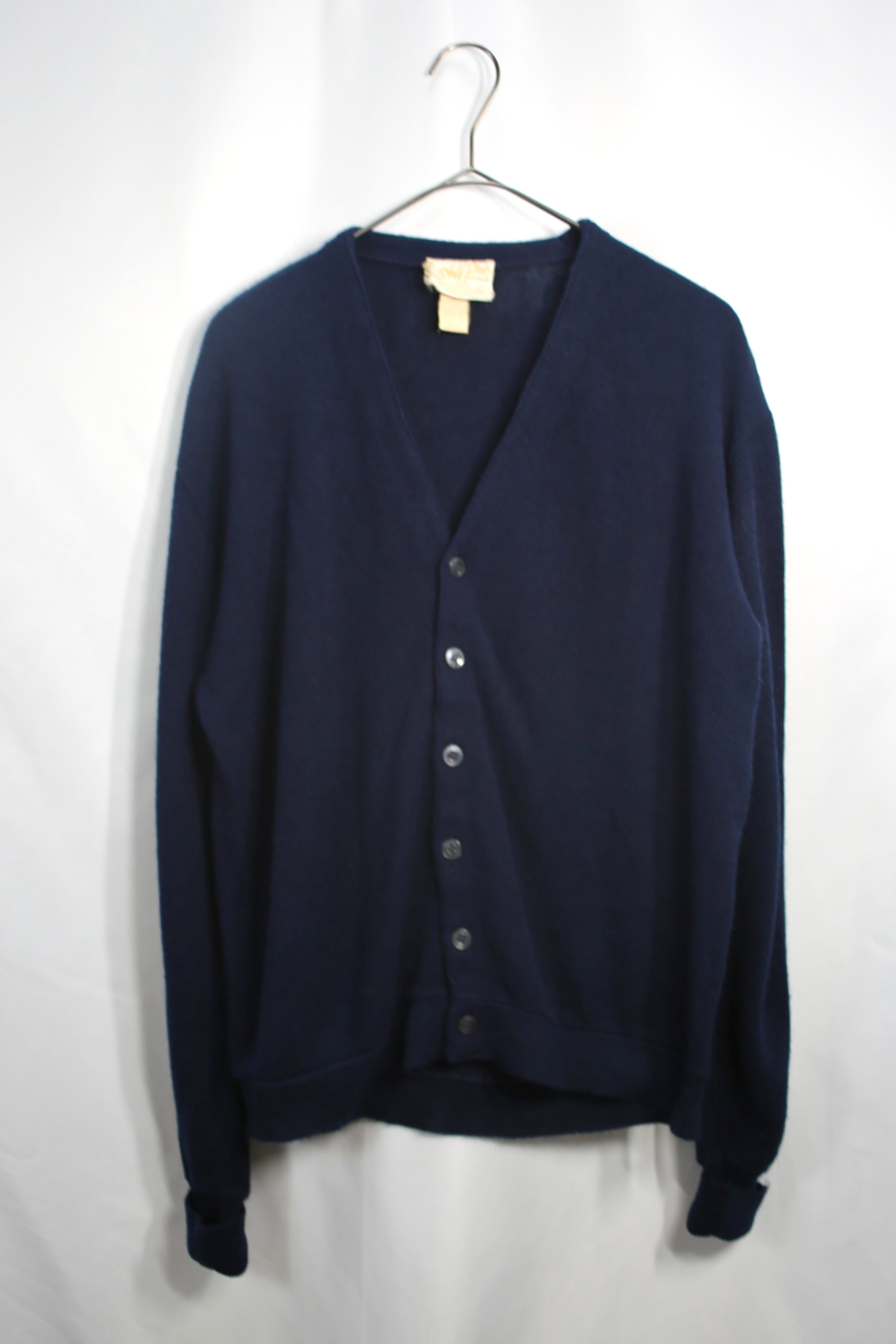[STAFF PRO] Acrylic Cardigan - Navy