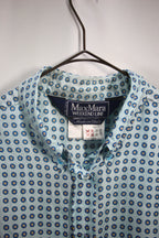 [MAX MARA] Short Sleeved Silk Shirt