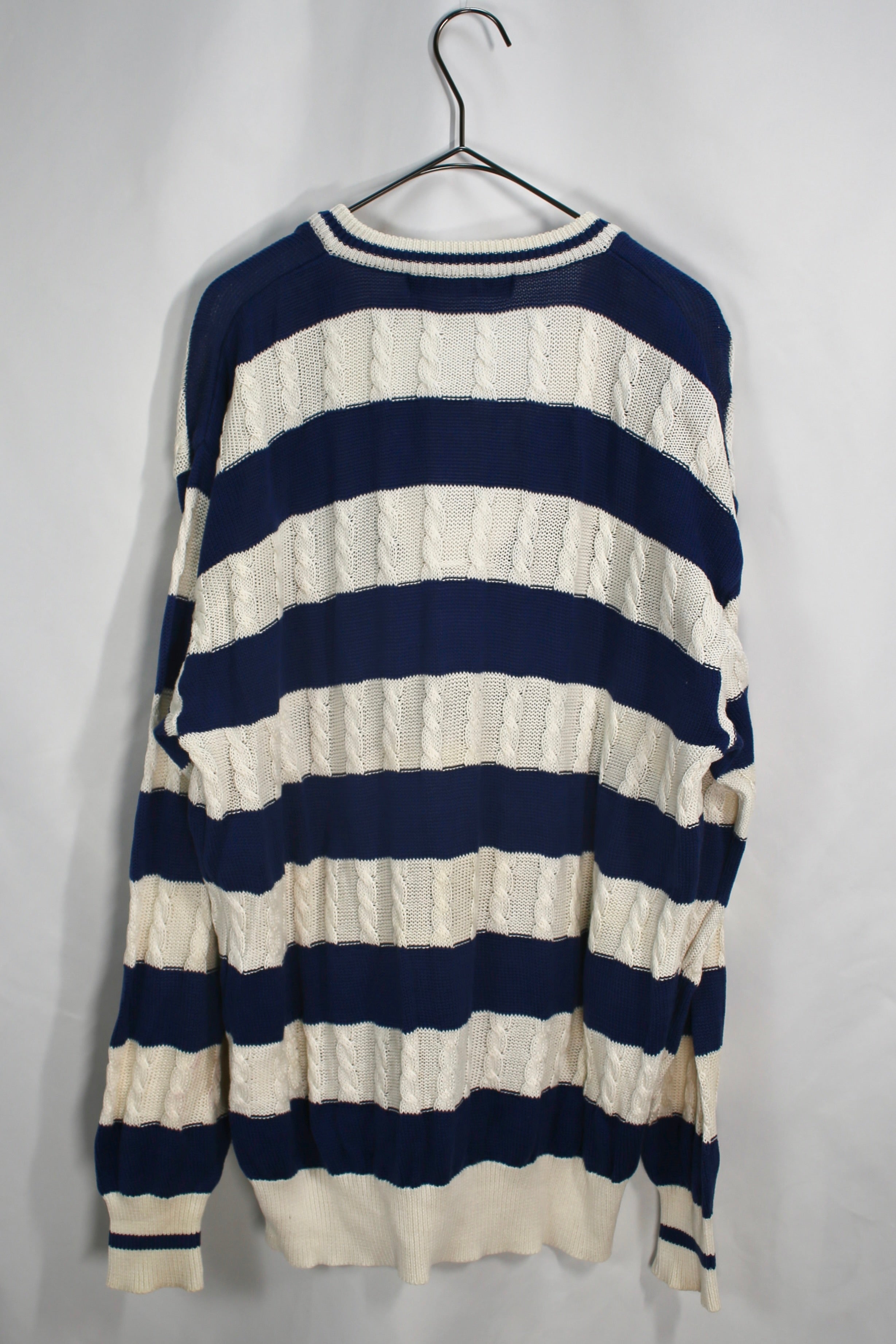 [Christian Dior SPORTS] V-Neck Border Sweater