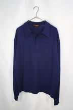 Knit Polo - Navy