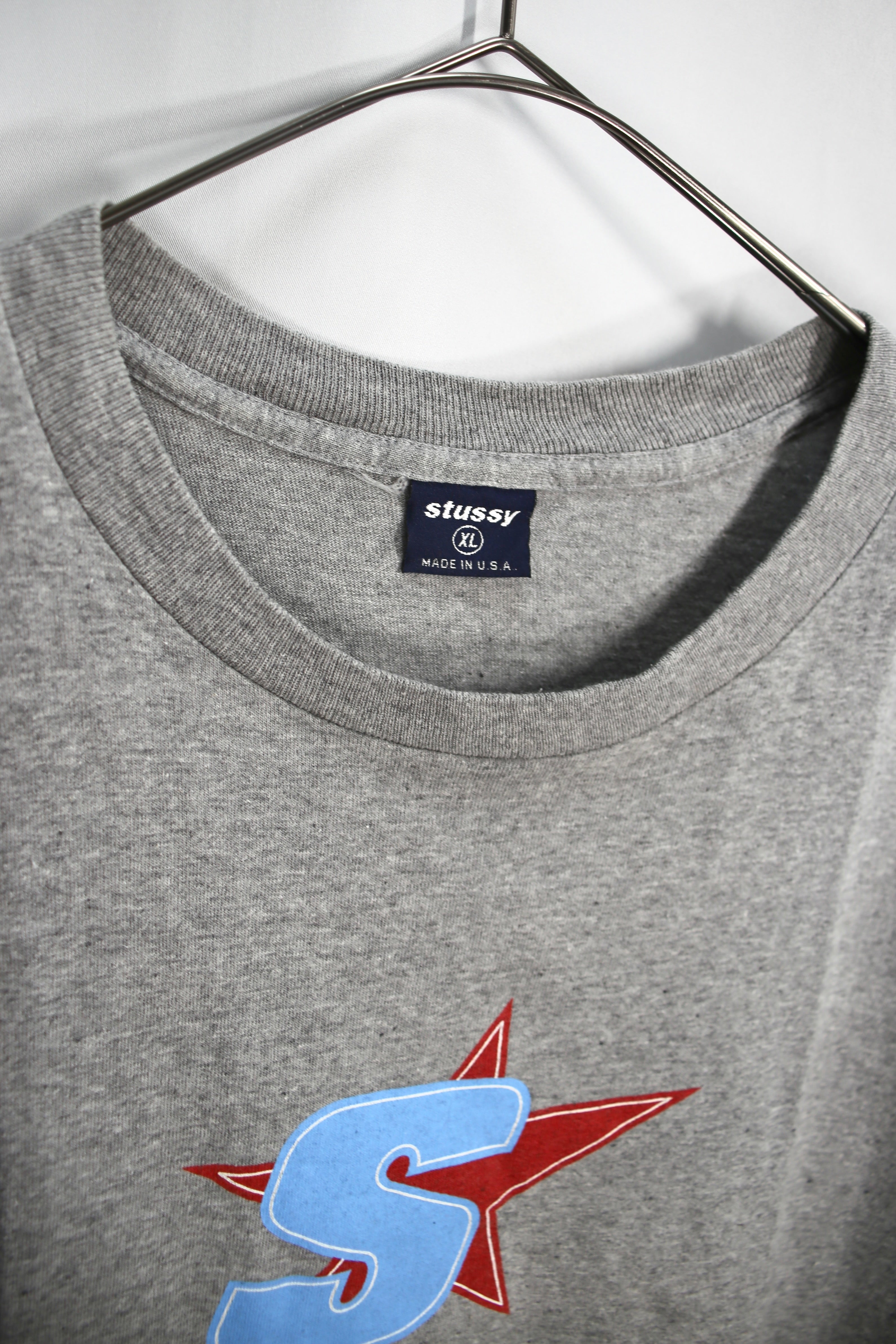 [STUSSY]90s Star Tshirt