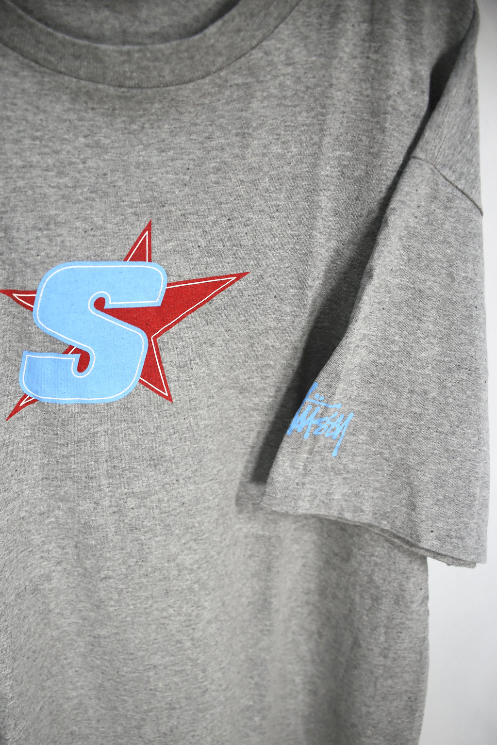 [STUSSY]90s Star Tshirt