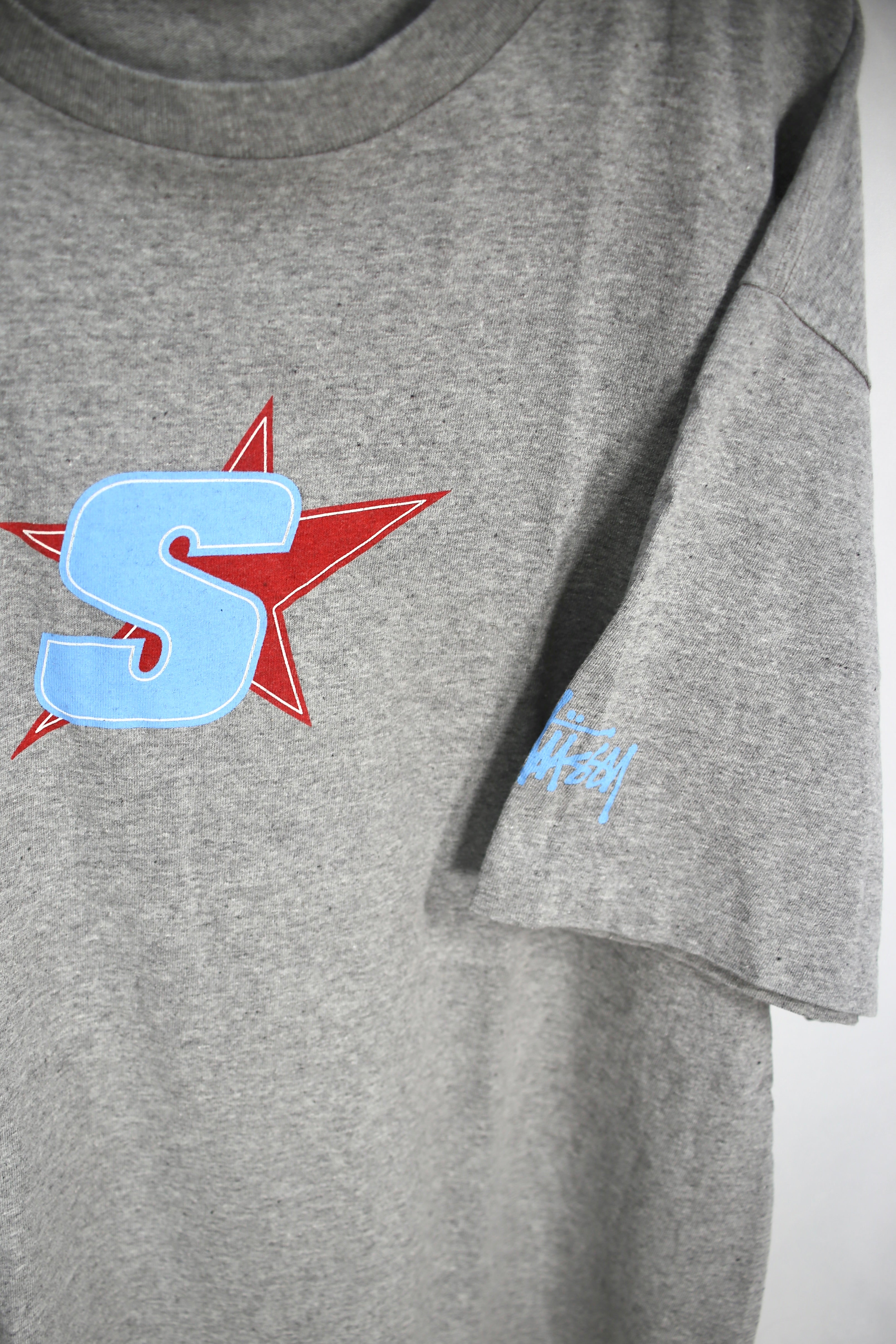 [STUSSY]90s Star Tshirt