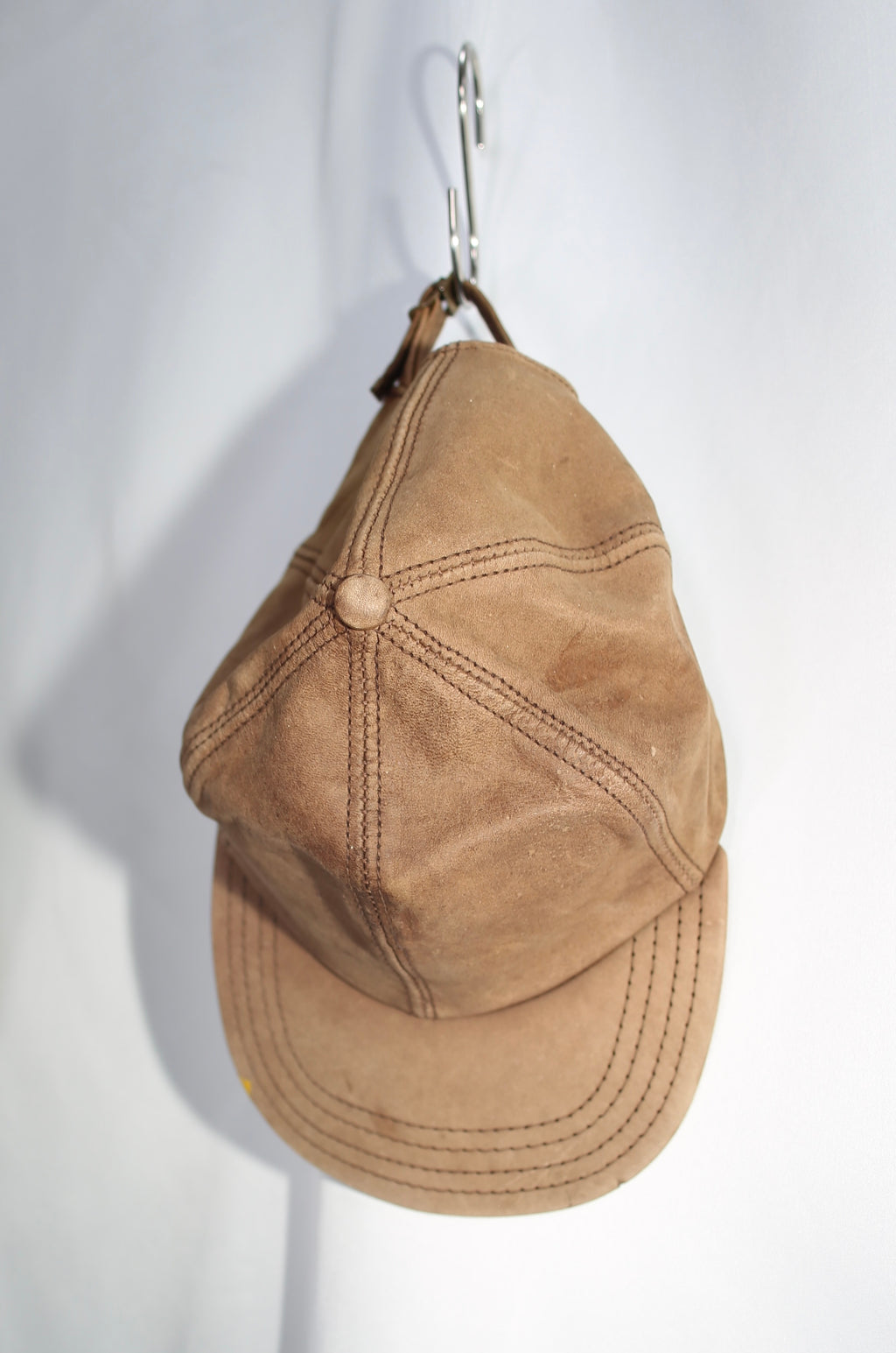 [ADVENTURE BOUND] Leather Cap - Brown