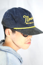 Corduroy Cap - Navy,Yellow