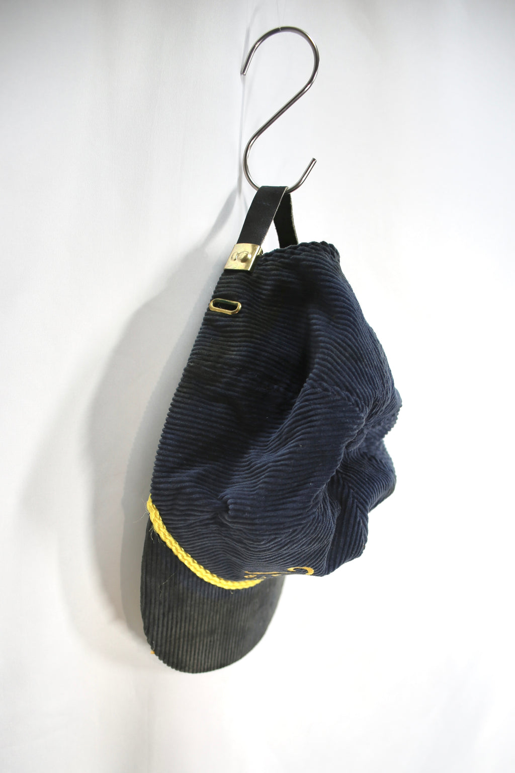 Corduroy Cap - Navy,Yellow