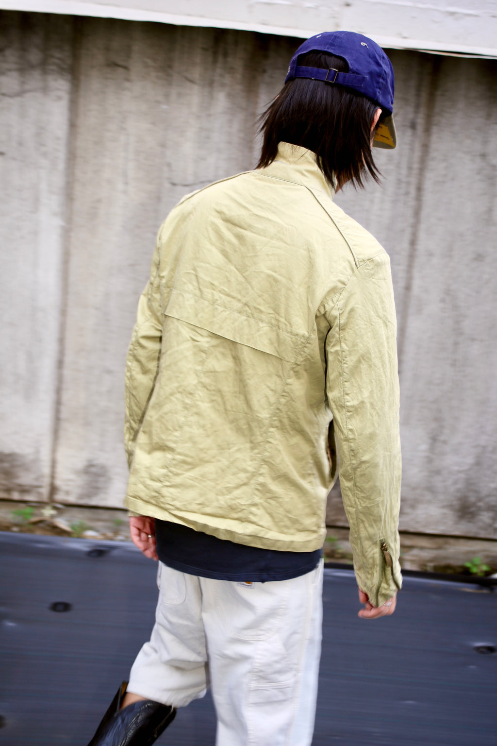 【Burberry】Wrinkled Jacket - Beige