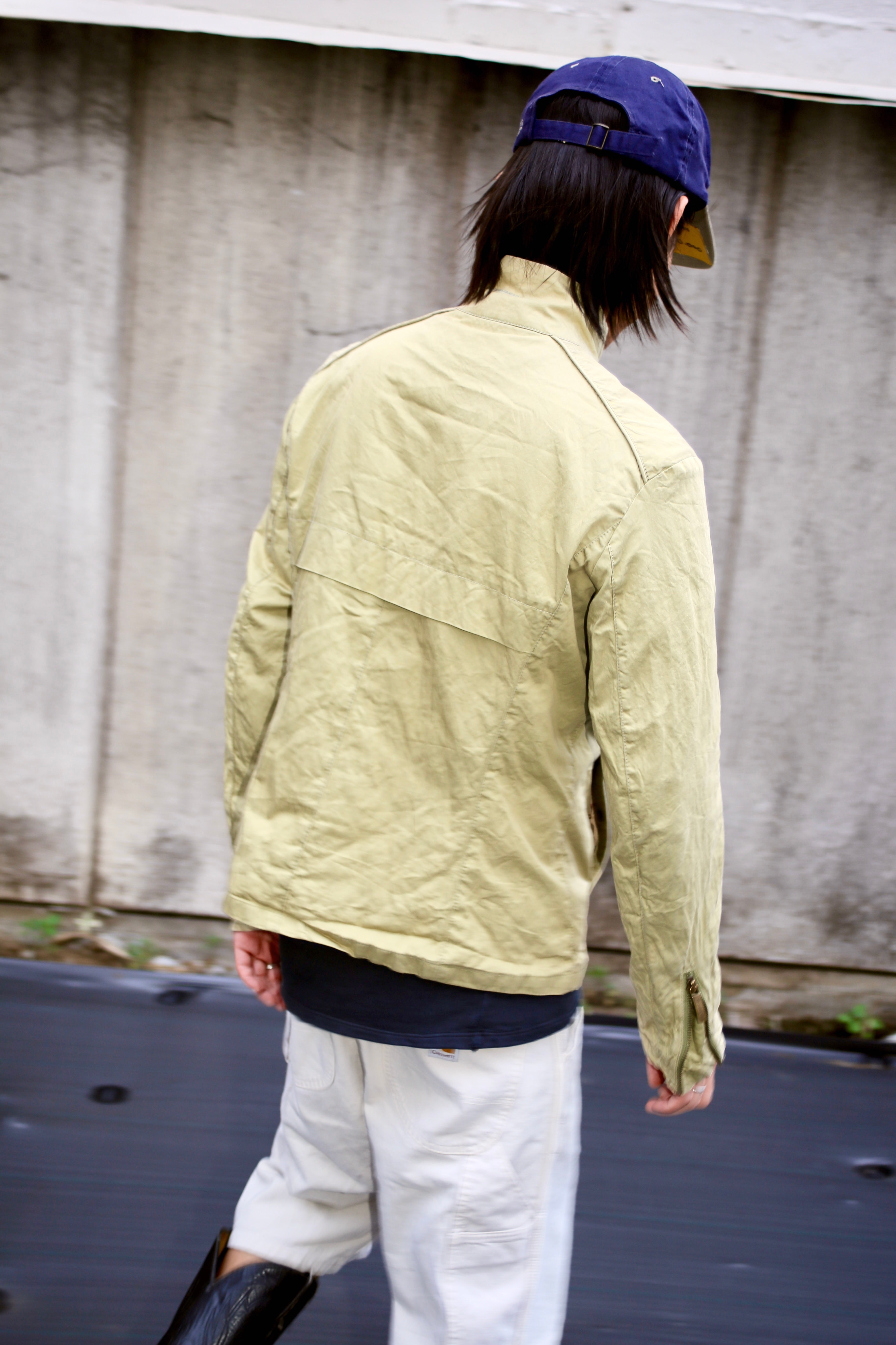 【Burberry】Wrinkled Jacket - Beige