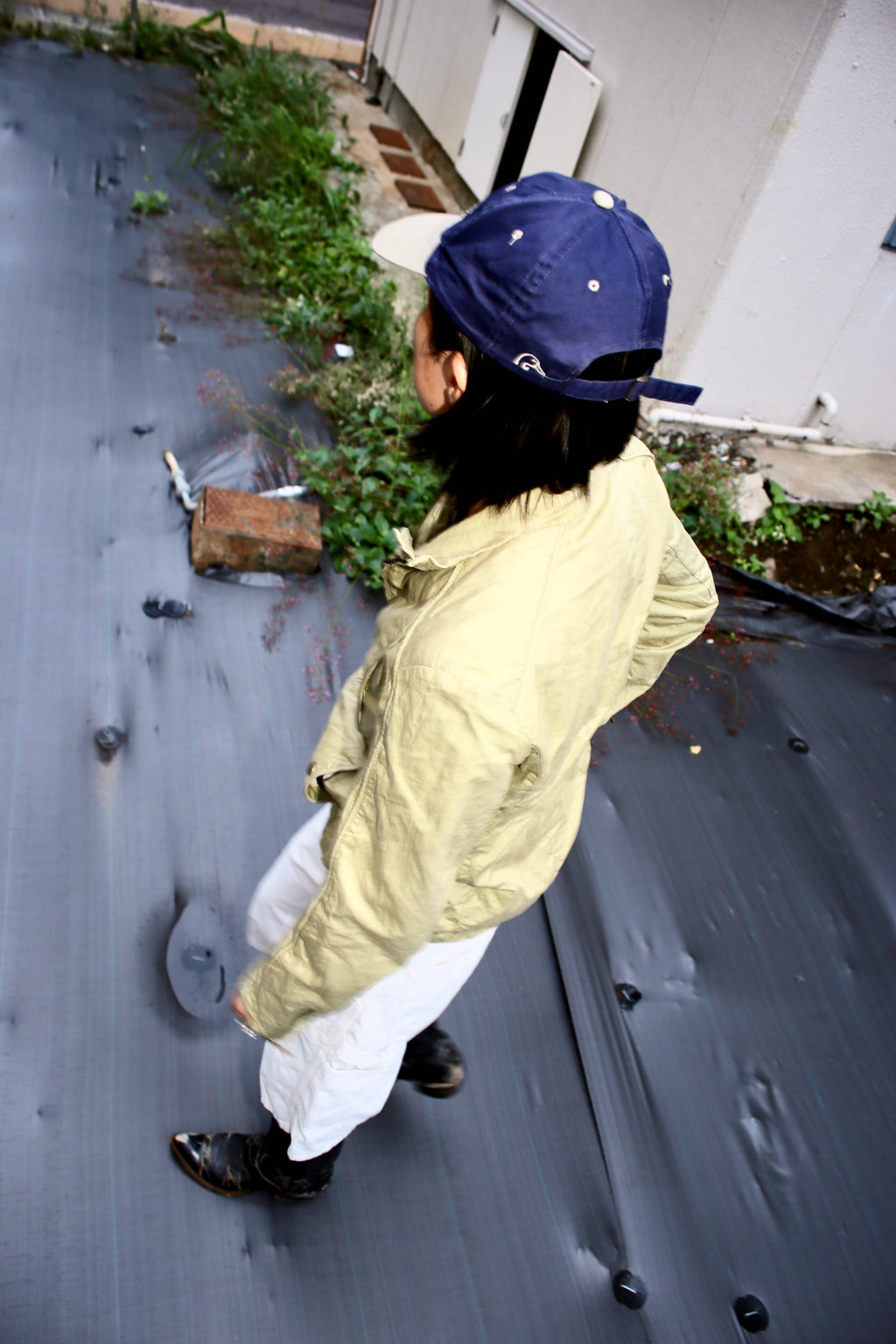 【Burberry】Wrinkled Jacket - Beige