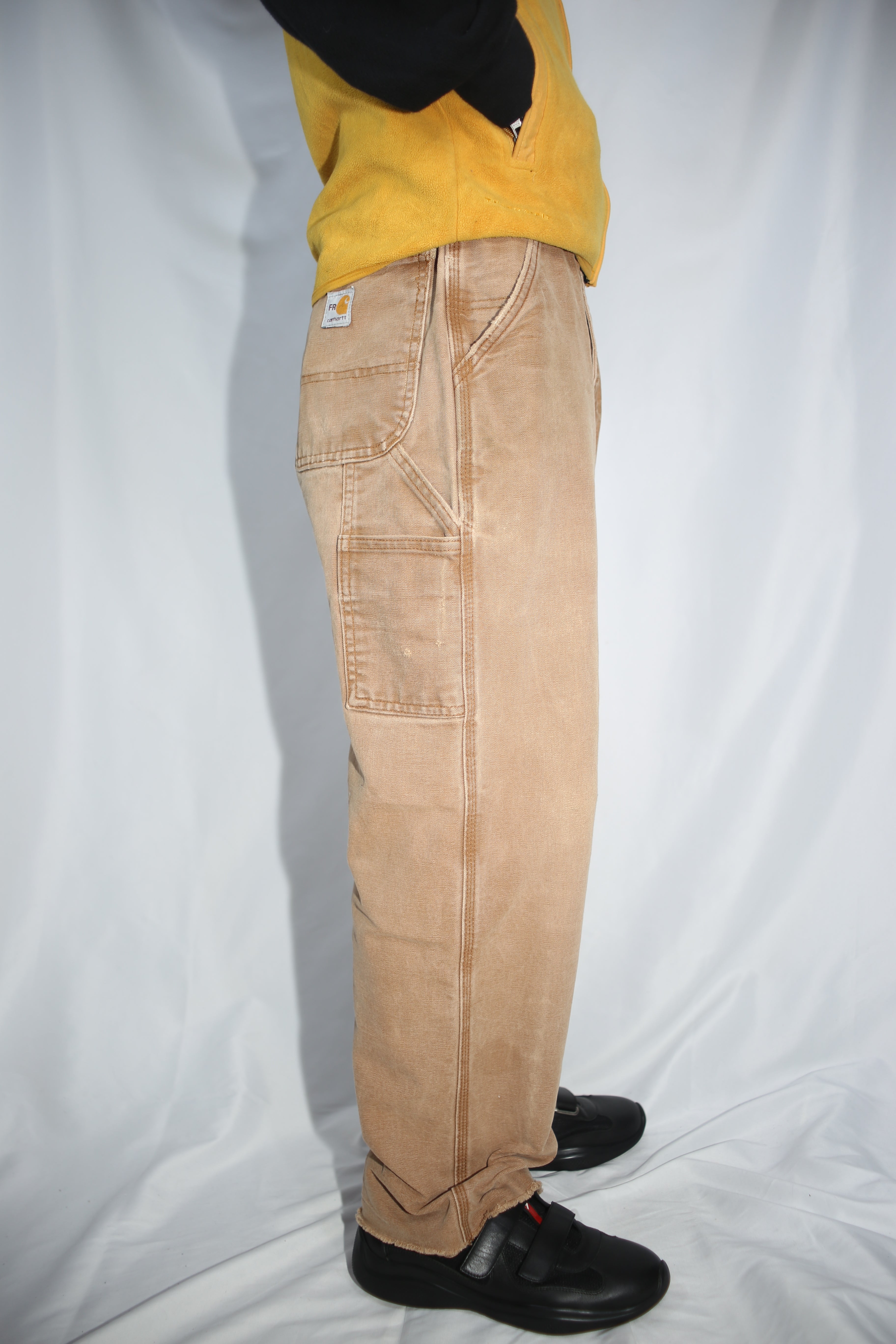 [Carhartt]Duck Pant, Brown - W32,L32(Cut Off)
