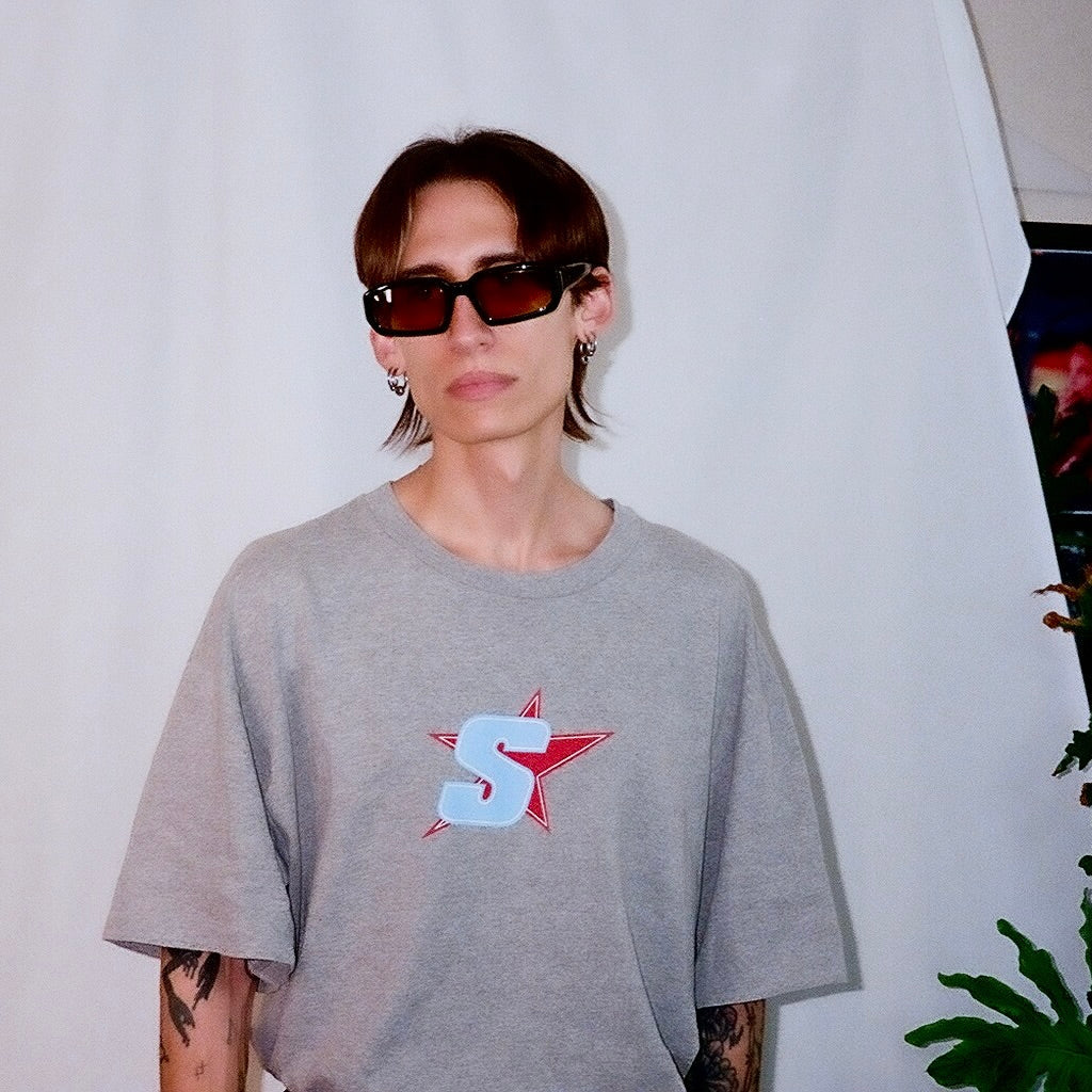 [STUSSY]90s Star Tshirt