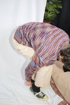 Zip UP Sweater - Multi