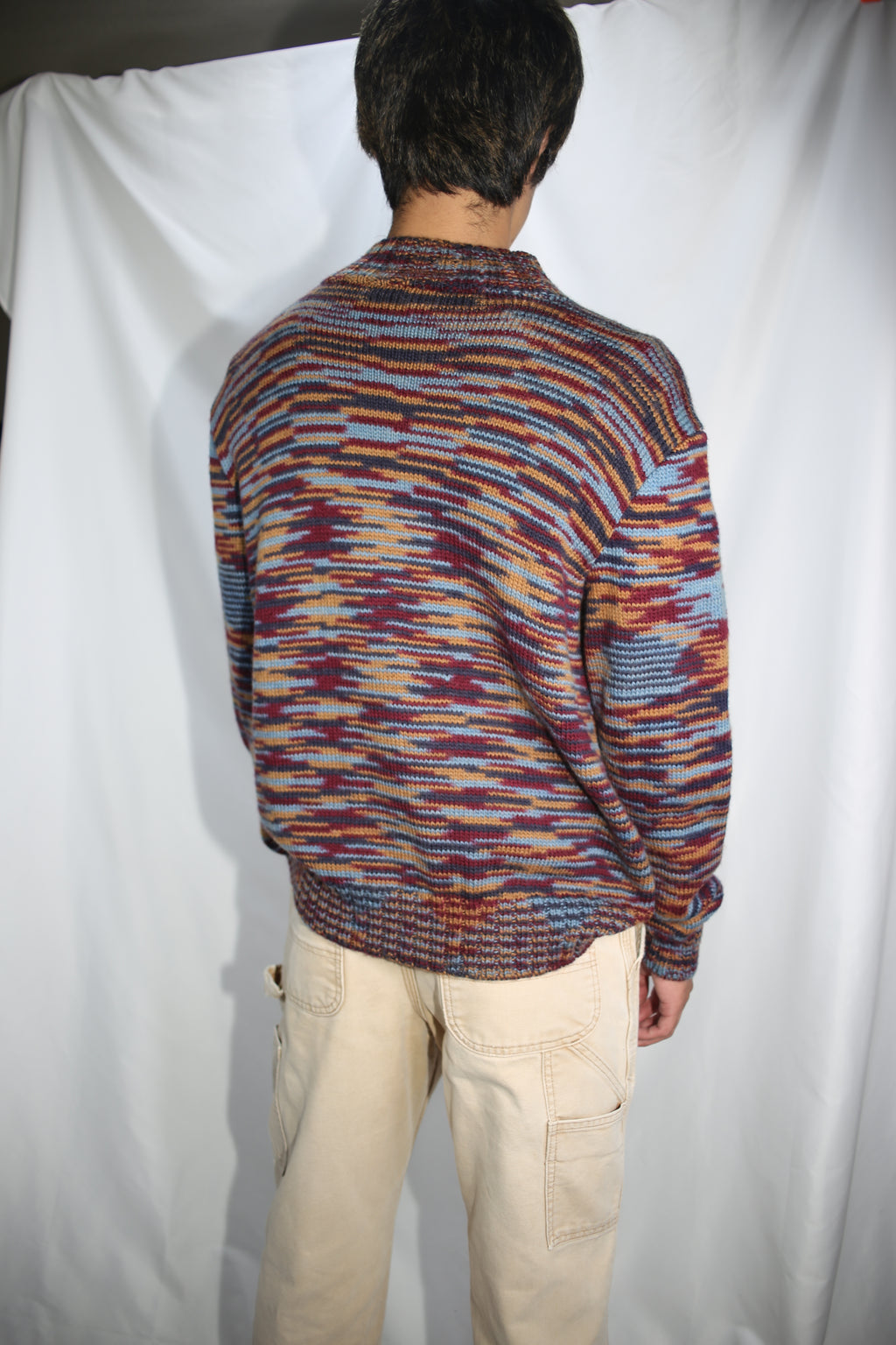 Zip UP Sweater - Multi