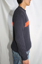 [GAP]Cotton Sweater Navy,Orange