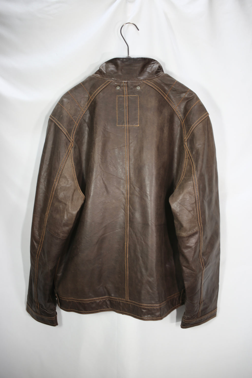 [GAP] Leather Jacket Brown