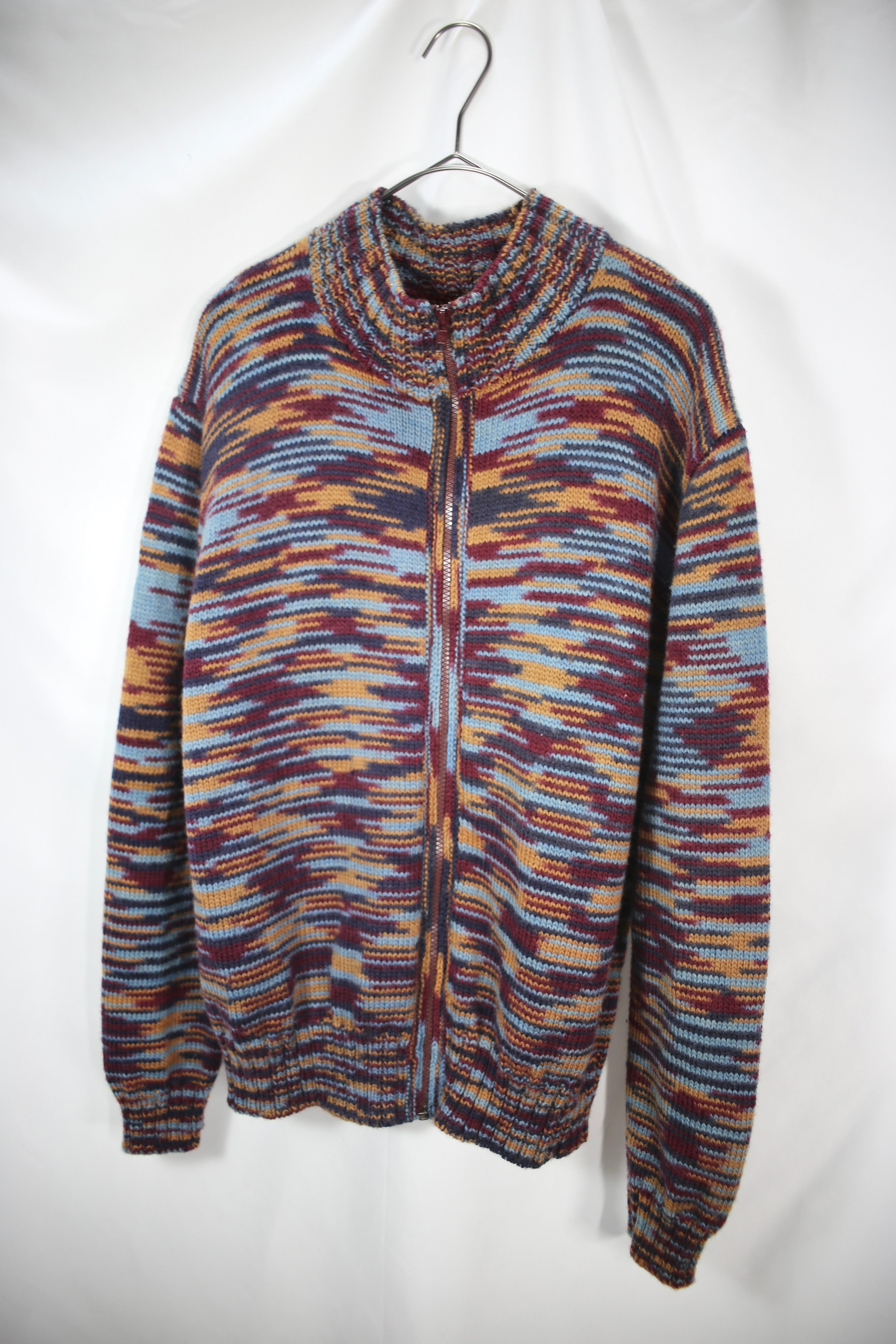 Zip UP Sweater - Multi
