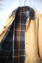 [J Crew] Leather Collar Duck Jacket