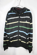 [Quik Silver] Zip Up Knit Hoodie - Large