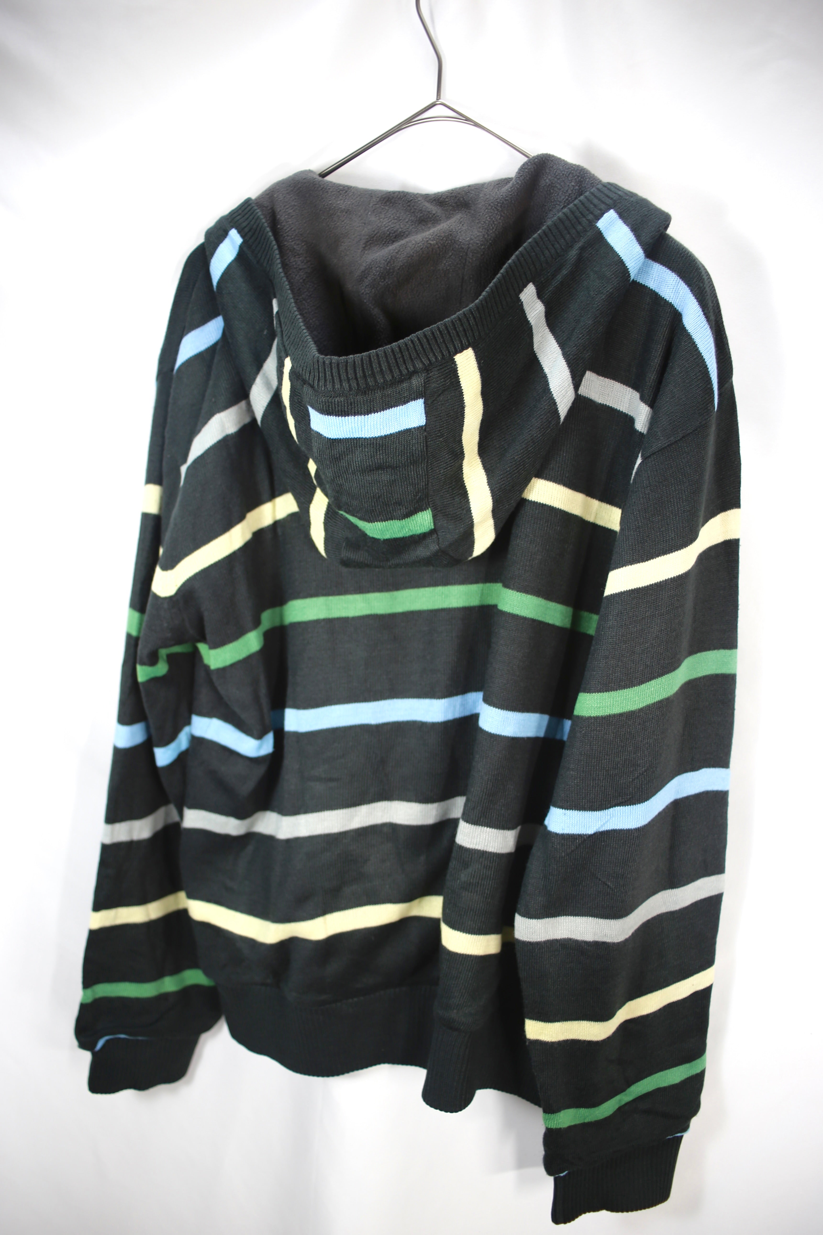 [Quik Silver] Zip Up Knit Hoodie - Large