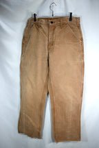 [Carhartt]Duck Pant, Brown - W32,L32(Cut Off)