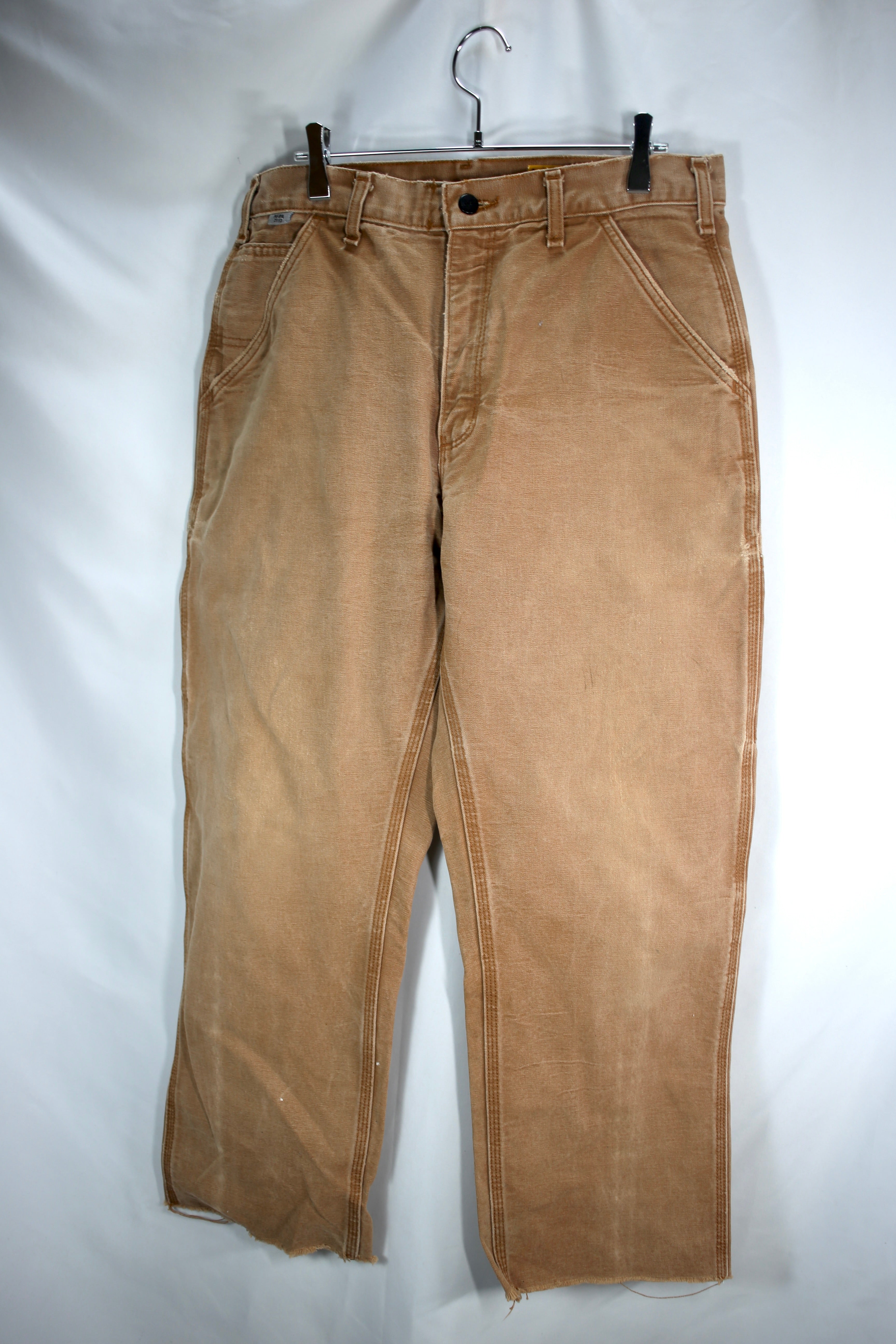 [Carhartt]Duck Pant, Brown - W32,L32(Cut Off)