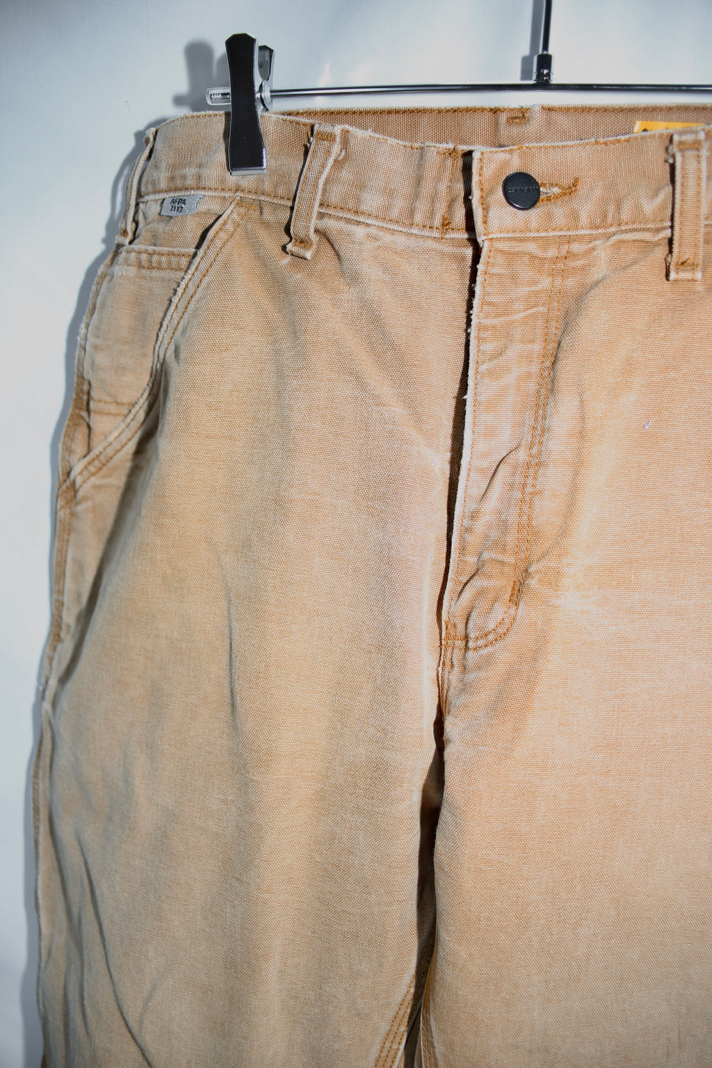 [Carhartt]Duck Pant, Brown - W32,L32(Cut Off)