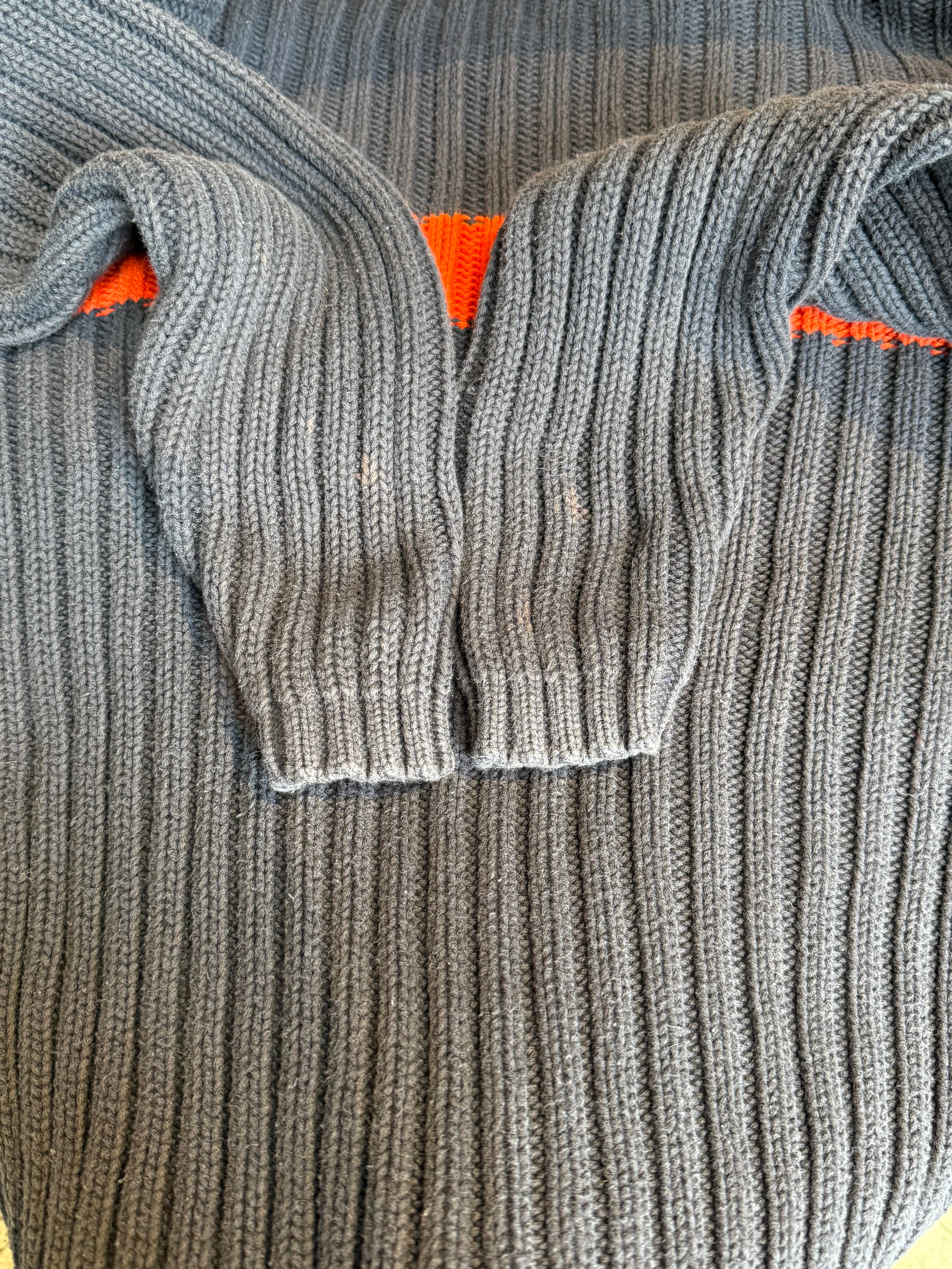 [GAP]Cotton Sweater Navy,Orange