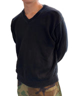 [L.L.Bean]Cotton Sweater - Black